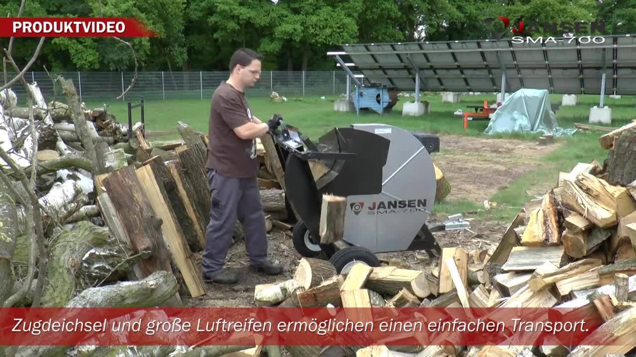 Brennholzsäge / Wippsäge-Zapfwelle-700 mm Blatt - S.A.T. Sensenberger  Agrar-Technik 