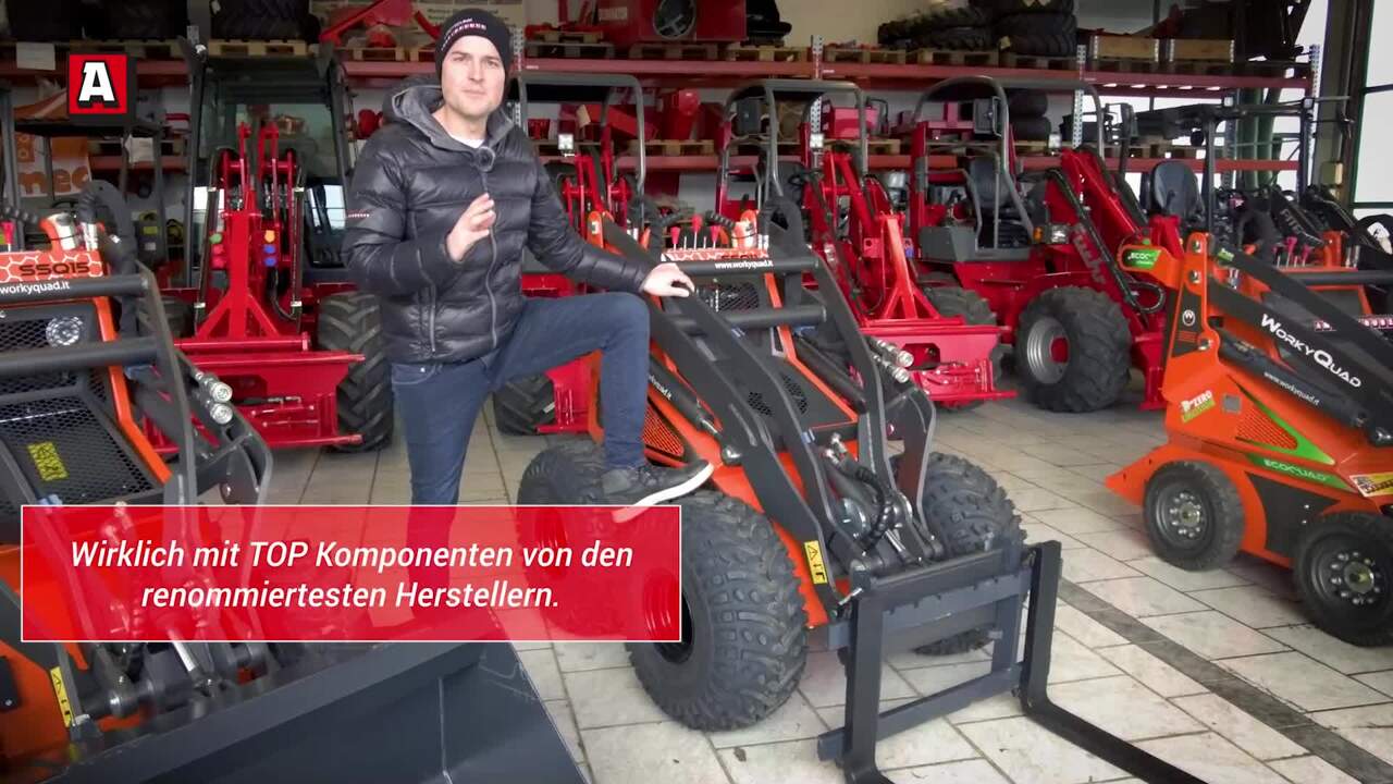 Cast Cast SSQ 22  Minilader mit Kettenfahrwerk 